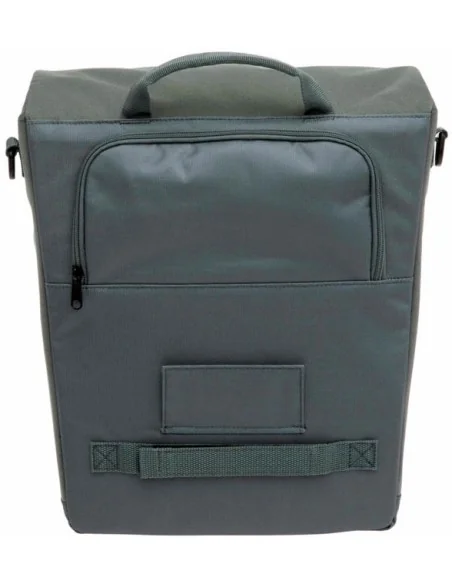 Enkele fietstas New Looxs Tulum 16 liter 35 x 17 x 37cm - groen/grijs