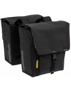 Dubbele fietstas New Looxs Tulum 32 liter 35 x 17 x 37 cm (2x) - zwart