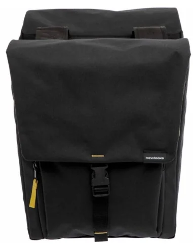 Dubbele fietstas New Looxs Tulum 32 liter 35 x 17 x 37 cm (2x) - zwart