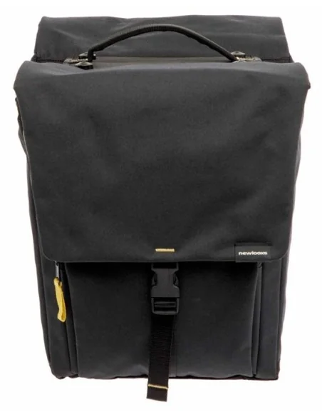 Dubbele fietstas New Looxs Tulum MIK 32 liter 35 x 17 x 37 cm - zwart