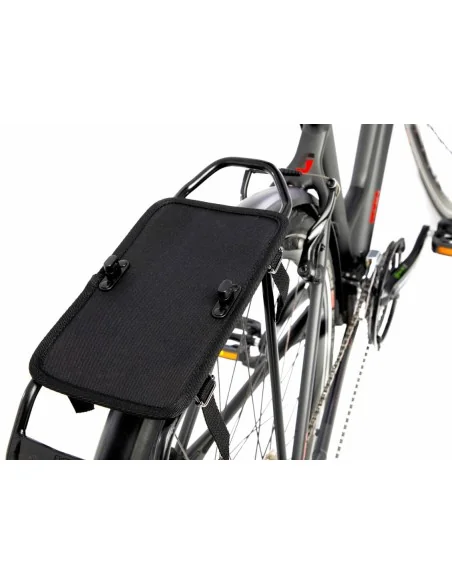 Dubbele fietstas New Looxs Tulum 32 liter 35 x 17 x 37 cm (2x) - zwart afneembaar