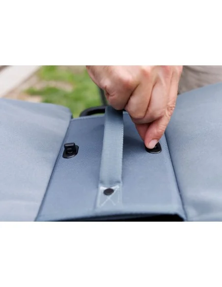 Dubbele fietstas New Looxs Tulum 32 liter 35 x 17 x 37 cm (2x) - zwart afneembaar