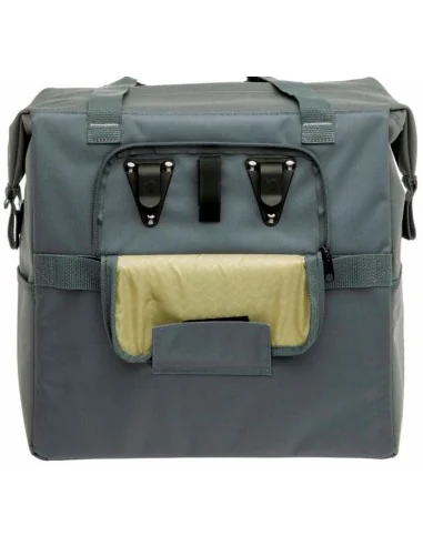 Fietsshopper New Looxs Tulum Camella 26 liter 36 x 22 x 36 cm - grijs/groen