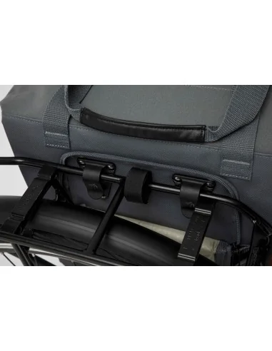 Fietsshopper New Looxs Tulum Camella 26 liter 36 x 22 x 36 cm - grijs/groen