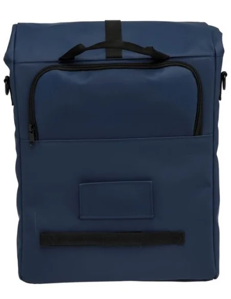 Enkele fietstas New Looxs Odense 17,5 liter 32 x 16 x 38 cm - donkerblauw