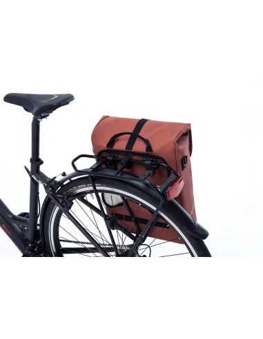 Enkele fietstas New Looxs Odense 17,5 liter 32 x 16 x 38 cm - donkerblauw