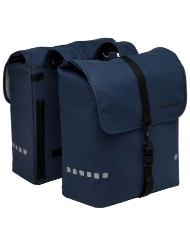 Dubbele fietstas New Looxs Odense 39 liter 34 x 16 x 38 (2x) - donkerblauw