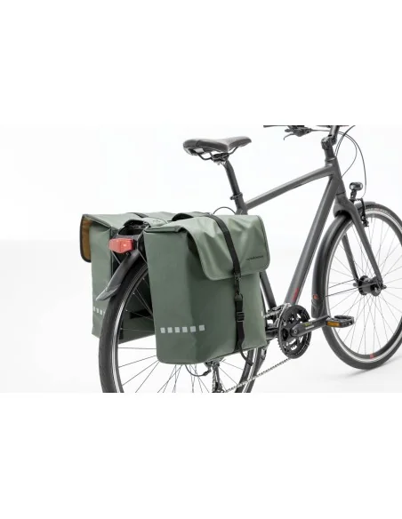 Dubbele fietstas New Looxs Odense 39 liter 34 x 16 x 38 (2x) - donkerblauw