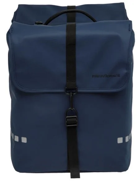Dubbele fietstas New Looxs Odense MIK 39 liter 34 x 16 x 38 cm (2x) - donkerblauw