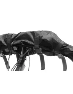 Beschermhoes Mirage Undercover voor fietsstuur zwart 2