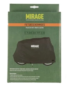 Beschermhoes Mirage Undercover voor fiets 170D zwart polyester 2