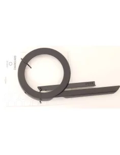 Kettingscherm Herrmans Slyde 48T open - mat zwart