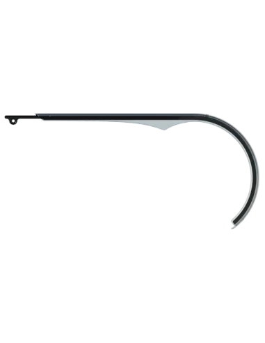 Kettingscherm Herrmans Slim 48T - zwart/transparant