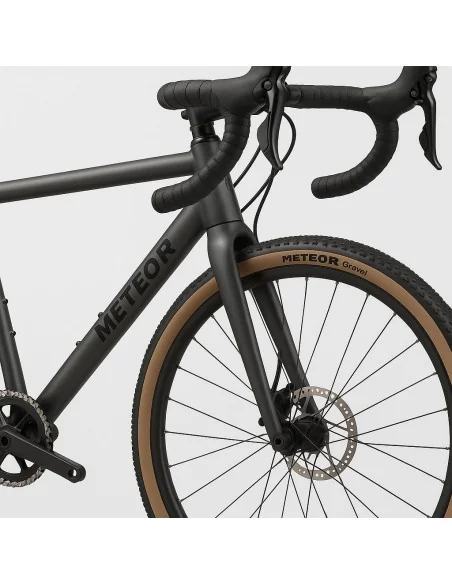 Buitenband Edge Meteor Gravel 28 x 1.75'' / 45-622 - Zwart met bruin