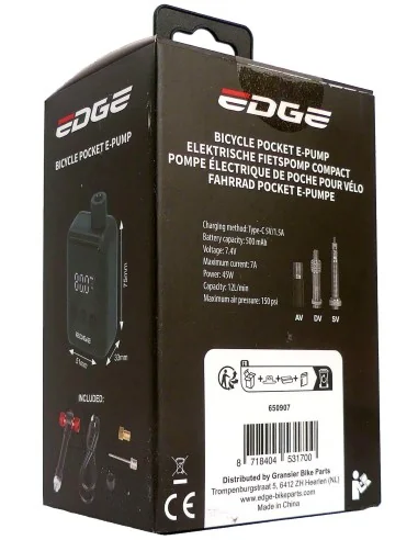 Edge Pro 1 Elektrische Accu Fietspomp