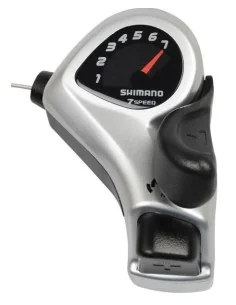 Versteller rechts 7 speed Shimano ST-TX50 - zwart/zilver