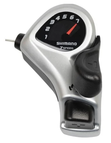 Versteller rechts 7 speed Shimano ST-TX50 - zwart/zilver