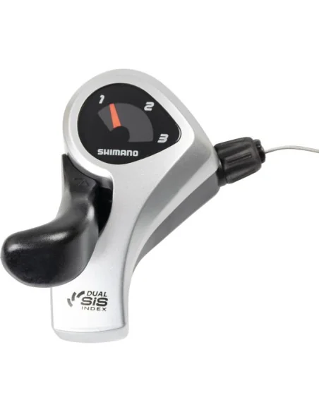 Versteller links 3 speed Shimano ST-TX50 - zwart/zilver