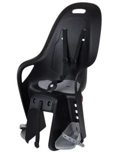 Kinderzitje achter Polisport Koari CFS - dragermontage - Zwart/Grijs