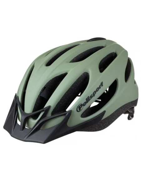 Fietshelm Polisport Sport-flow Medium 55-57 cm - matgroen