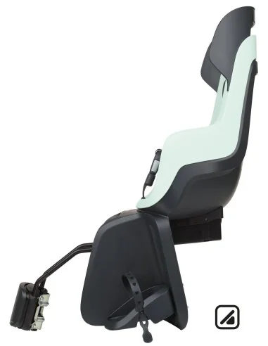 Kinderzitje achter Bobike GO Maxi met slaapstand - framebevestiging (FF) - marshmallow mint