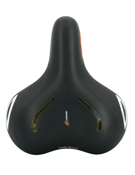 Fietszadel Selle Royal Lookin Relaxed stracciatella zwart