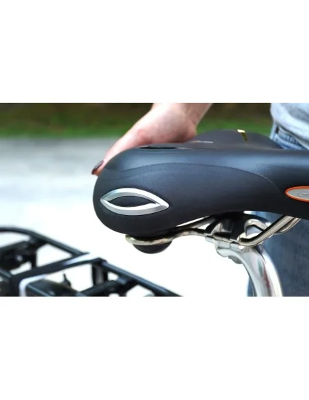 Fietszadel Selle Royal Lookin Relaxed stracciatella zwart