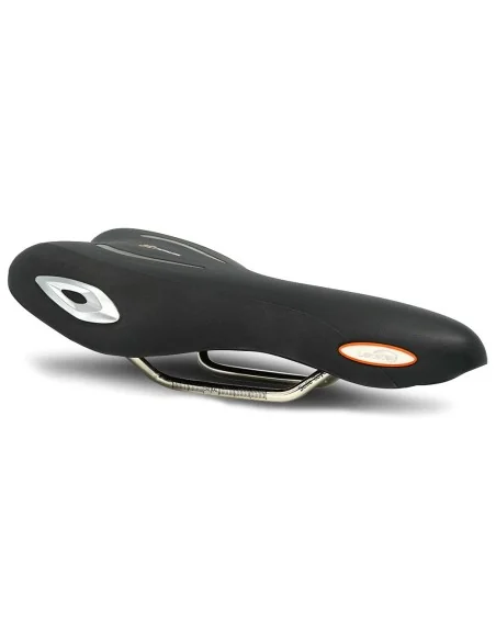 Fietszadel Selle Royal Lookin Athletic Stracciatella - All Journeys - Zwart