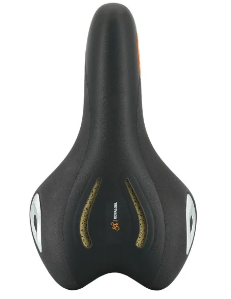 Fietszadel Selle Royal Lookin Athletic Stracciatella - All Journeys - Zwart