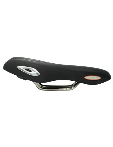 Fietszadel Selle Royal Lookin Athletic Stracciatella - All Journeys - Zwart
