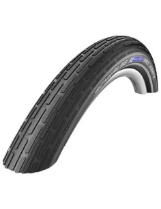 Buitenband Schwalbe Fat Frank K-Guard TwinSkin 28 x 2.00" / 50-622 mm - Zwart met reflectie
