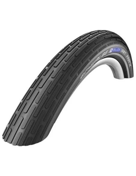 Buitenband Schwalbe Fat Frank K-Guard TwinSkin 28 x 2.00" / 50-622 mm - Zwart met reflectie