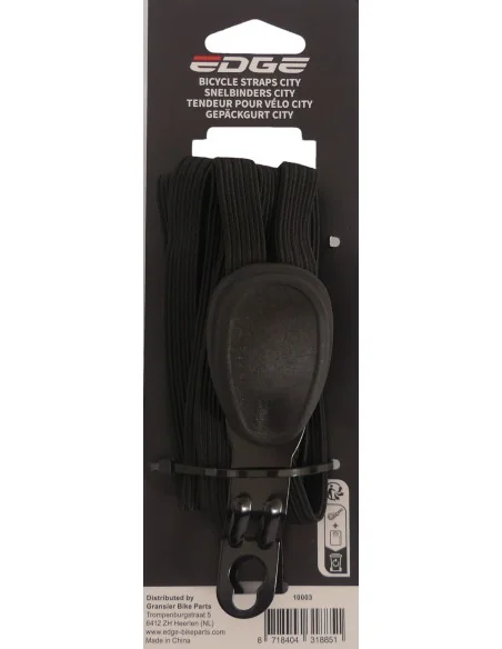 Triobinder Edge City - zwart (op kaart)