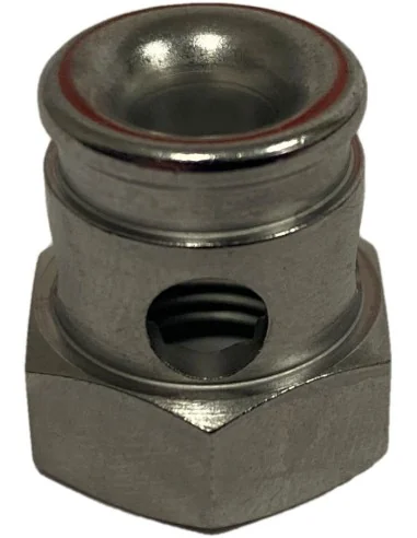 Geleidingsmoer Sturmey Archer rechts voor as voor S3X naven - kort - HMN420