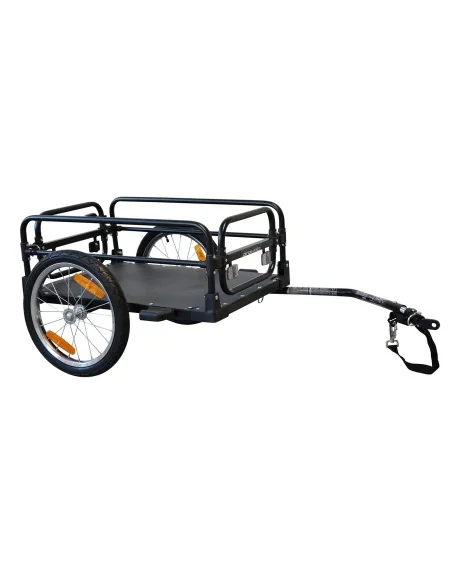 Fietsaanhanger Provelo inklapbaar - zwart