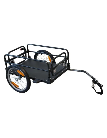 Fietsaanhanger Provelo inklapbaar - zwart