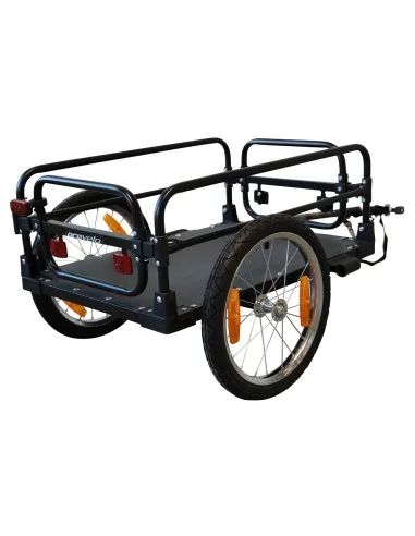 Fietsaanhanger Provelo inklapbaar - zwart
