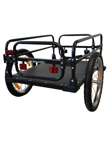 Fietsaanhanger Provelo inklapbaar - zwart