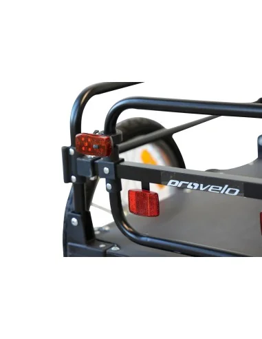 Fietsaanhanger Provelo inklapbaar - zwart