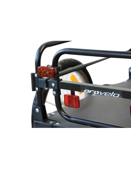 Fietsaanhanger Provelo inklapbaar - zwart