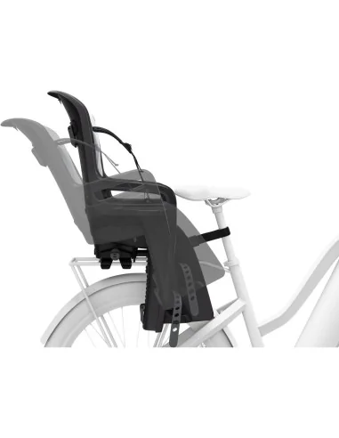 Kinderzitje achter Thule Ride Along 2 voor bagagedragerbevestiging - dark grey