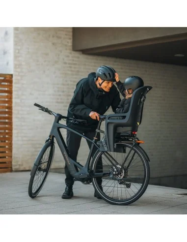 Kinderzitje achter Thule Ride Along 2 voor bagagedragerbevestiging - dark grey