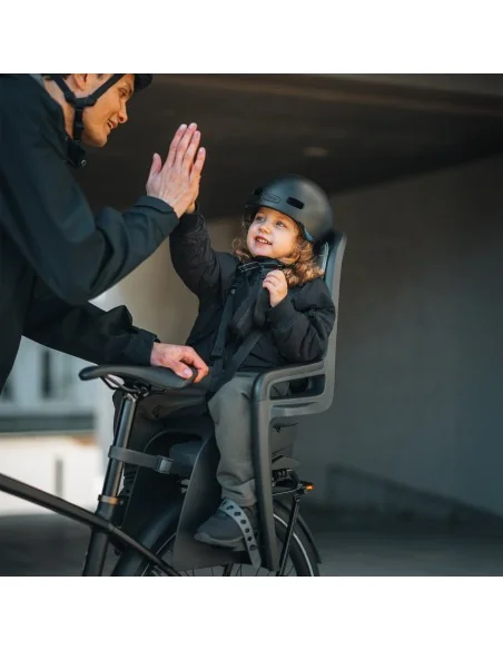 Kinderzitje achter Thule Ride Along 2 voor bagagedragerbevestiging - dark grey