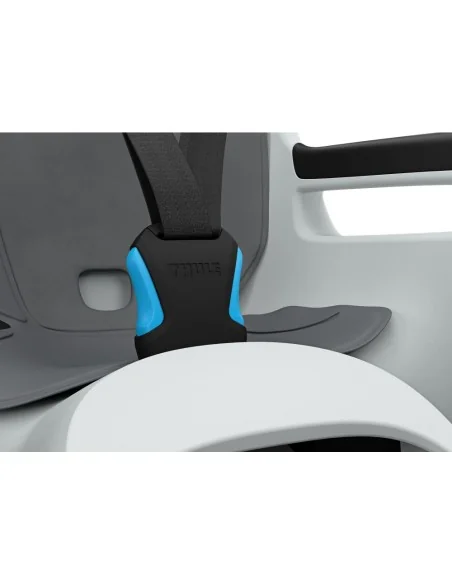 Kinderzitje achter Thule Ride Along 2 voor bagagedragerbevestiging - light grey