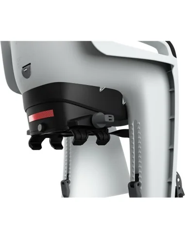 Kinderzitje achter Thule Ride Along 2 voor bagagedragerbevestiging - light grey