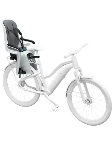 Kinderzitje achter Thule Ride Along 2 voor bagagedragerbevestiging - light grey
