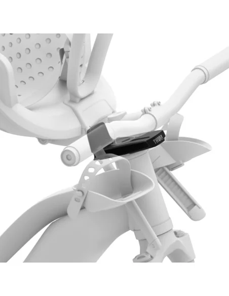 Yepp adapter Thule stuurmontage - zwart