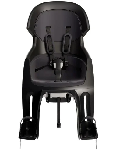 Kinderzitje achter Bobike Evolve Maxi - dragerbevestiging - Urban Black