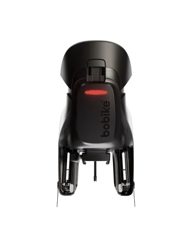 Kinderzitje achter Bobike Evolve Maxi - dragerbevestiging - Urban Black