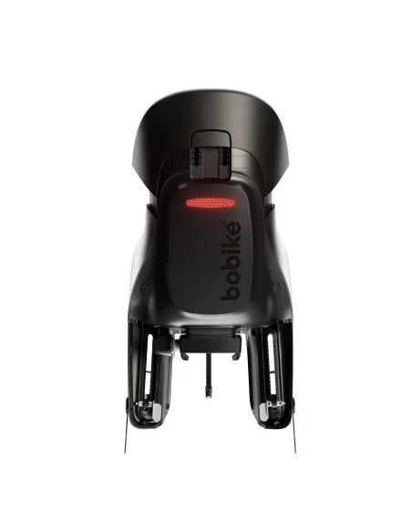 Kinderzitje achter Bobike Evolve Maxi - dragerbevestiging - Urban Black